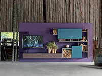 Italian modern wall units - Italian furniture